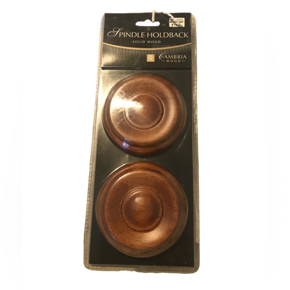 MSG Marketing (Bed Bath & Beyond) Cambria Wood Spindle Curtain Holdback